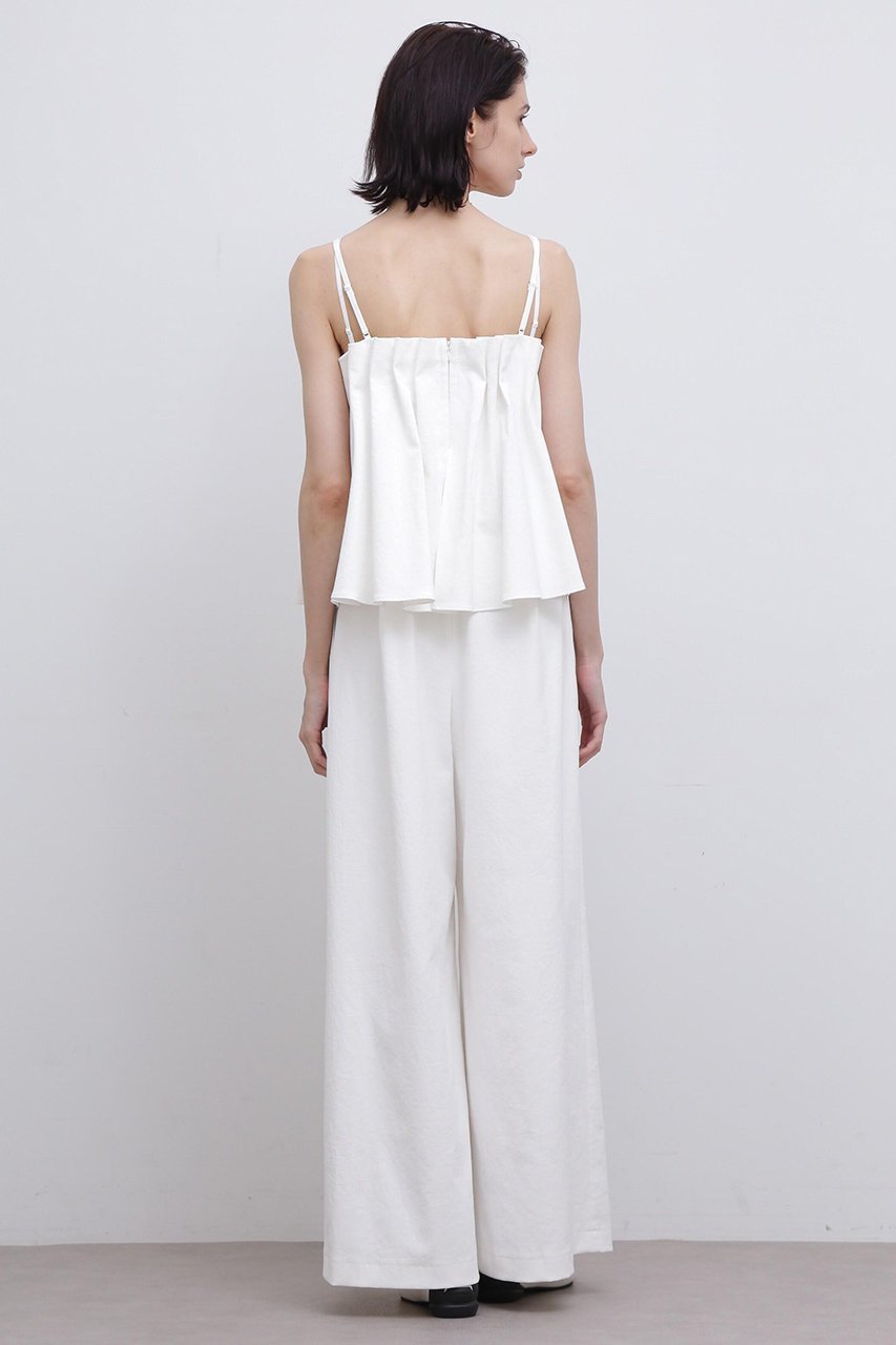 【アドーア/ADORE】のドライオックスオールインワン 人気、トレンドファッション・服の通販 founy(ファニー) 　ファッション　Fashion　レディースファッション　Fashion for Women　パンツ　Pants & Trousers　オックス　Oxford Fabric　コンビネゾン　Jumpsuit, All-in-One　スタンダード　Standard, Basic　タンブラー　Tumbler, Travel Mug　ドレープ　Drape, Draping Fabric　バランス　Balance, Style Balance　フレア　Flare, Flared　リラックス　Relax, Relaxed Fit　ワイド　Wide, Wide Fit　エレガント 上品　Elegant　other-5|ID: prp329100004504600 ipo3291000000032928295