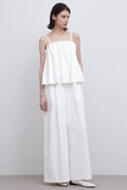 【アドーア/ADORE】のドライオックスオールインワン 人気、トレンドファッション・服の通販 founy(ファニー) ファッション Fashion レディースファッション Fashion for Women パンツ Pants & Trousers オックス Oxford Fabric コンビネゾン Jumpsuit, All-in-One スタンダード Standard, Basic タンブラー Tumbler, Travel Mug ドレープ Drape, Draping Fabric バランス Balance, Style Balance フレア Flare, Flared リラックス Relax, Relaxed Fit ワイド Wide, Wide Fit エレガント 上品 Elegant thumbnail ホワイト|ID: prp329100004504600 ipo3291000000035398831