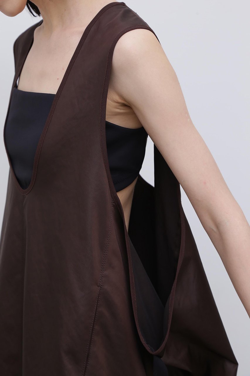 【アドーア/ADORE】のタンブラーチンツワンピース 人気、トレンドファッション・服の通販 founy(ファニー) 　ファッション　Fashion　レディースファッション　Fashion for Women　ワンピース　Dresses　チュニック　Tunic Tops & Dresses　スタンダード　Standard, Basic　タンブラー　Tumbler, Travel Mug　チュニック　Tunic, Long Top　デコルテ　Décolleté, Neckline　ドレス　Dress, One-Piece　パッチ　Patch, Appliqué　other-7|ID: prp329100004504602 ipo3291000000035398628