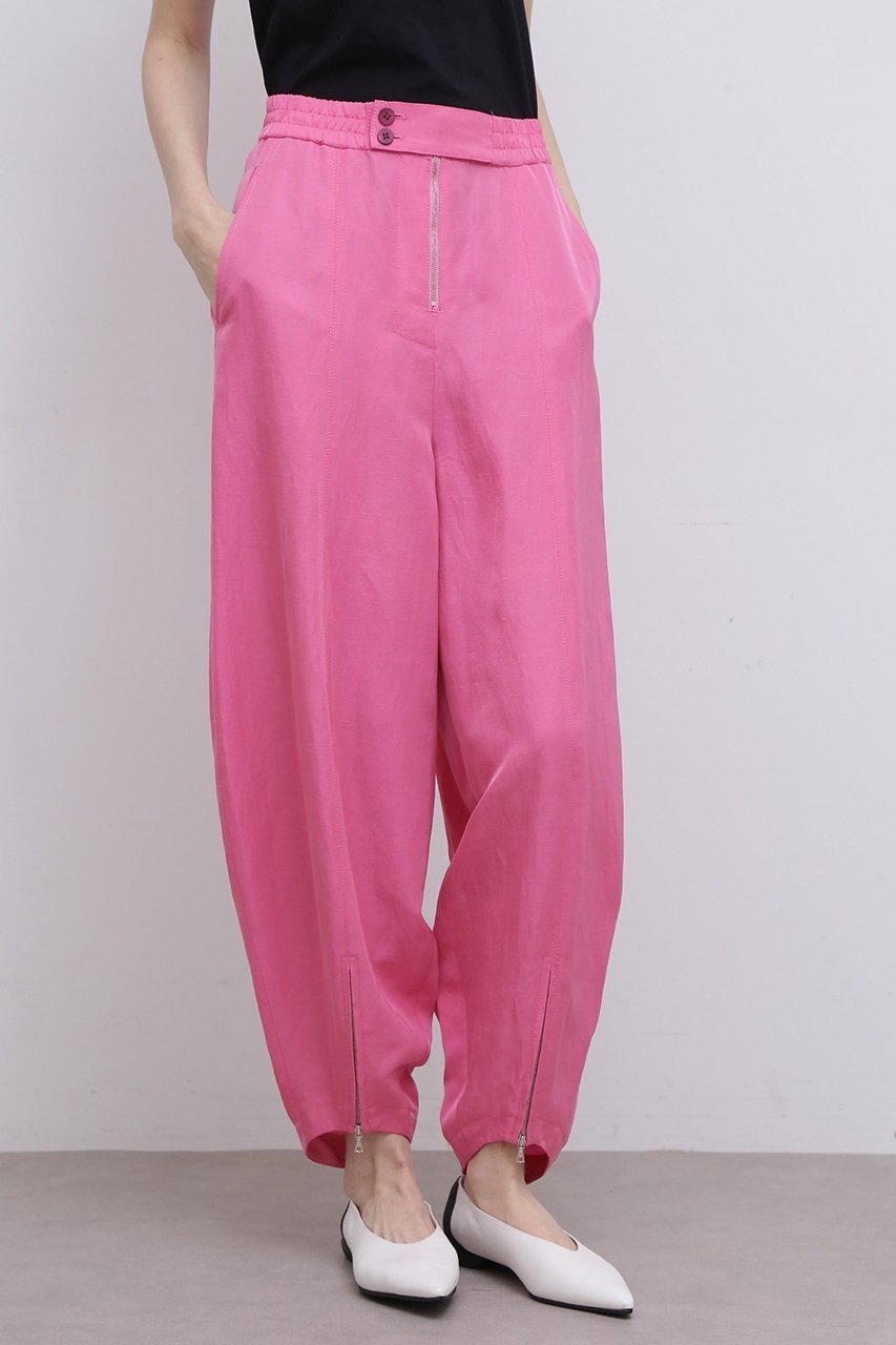 【アドーア/ADORE】のトリアセリネンパンツ 人気、トレンドファッション・服の通販 founy(ファニー) 　ファッション　Fashion　レディースファッション　Fashion for Women　パンツ　Pants & Trousers　スタンダード　Standard, Basic　スリット　Slit, Slit Detail　メタル　Metal, Metal Parts　リネン　Linen, Linen Fabric　エレガント 上品　Elegant　夏　Summer　other-4|ID: prp329100004504604 ipo3291000000032928458