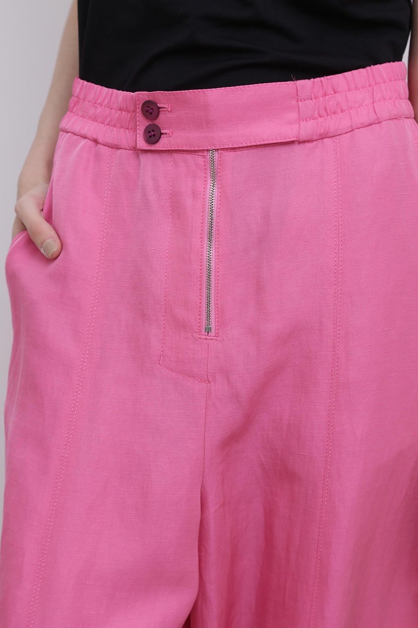 【アドーア/ADORE】のトリアセリネンパンツ 人気、トレンドファッション・服の通販 founy(ファニー) 　ファッション　Fashion　レディースファッション　Fashion for Women　パンツ　Pants & Trousers　スタンダード　Standard, Basic　スリット　Slit, Slit Detail　メタル　Metal, Metal Parts　リネン　Linen, Linen Fabric　エレガント 上品　Elegant　夏　Summer　other-7|ID: prp329100004504604 ipo3291000000035398856