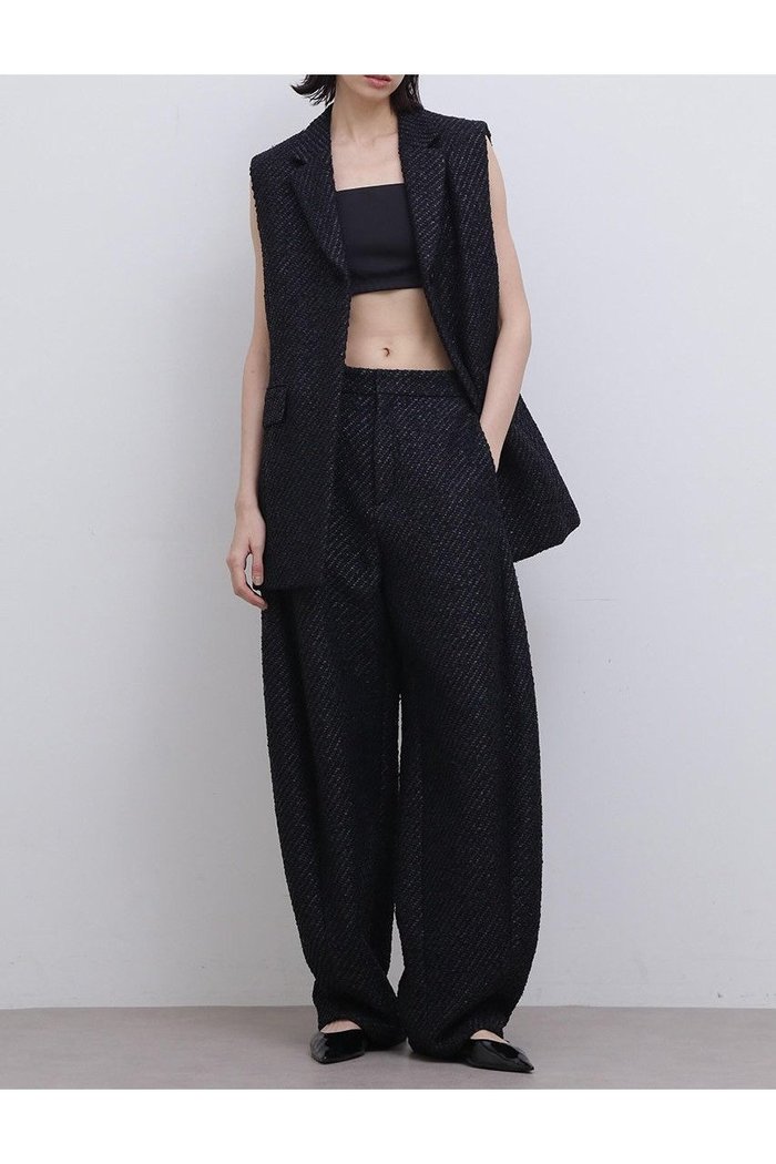 【アドーア/ADORE】のコーティングヤーンツィードパンツ インテリア・キッズ・メンズ・レディースファッション・服の通販 founy(ファニー) https://founy.com/ ファッション Fashion レディースファッション WOMEN パンツ Pants おすすめ Recommend イタリア Italy コーティング Coating スタンダード Standard セットアップ Set Up ツィード Tweed パターン Pattern リラックス Relax 無地 Plain Color |ID: prp329100004504607 ipo3291000000031791602