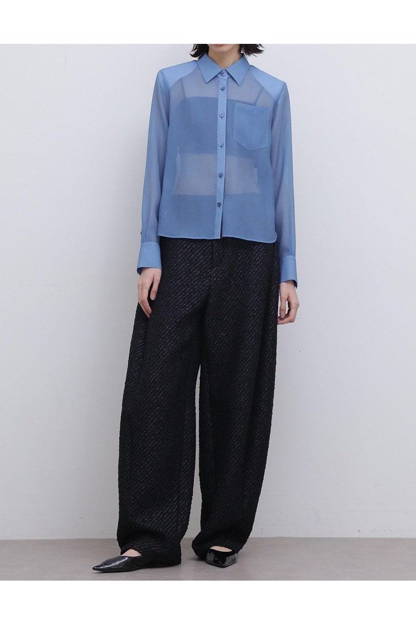 【アドーア/ADORE】のコーティングヤーンツィードパンツ 人気、トレンドファッション・服の通販 founy(ファニー) 　ファッション　Fashion　レディースファッション　WOMEN　パンツ　Pants　おすすめ　Recommend　イタリア　Italy　コーティング　Coating　スタンダード　Standard　セットアップ　Set Up　ツィード　Tweed　パターン　Pattern　リラックス　Relax　無地　Plain Color　other-3|ID: prp329100004504607 ipo3291000000031791605