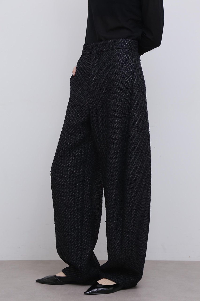 【アドーア/ADORE】のコーティングヤーンツィードパンツ 人気、トレンドファッション・服の通販 founy(ファニー) 　ファッション　Fashion　レディースファッション　WOMEN　パンツ　Pants　おすすめ　Recommend　イタリア　Italy　コーティング　Coating　スタンダード　Standard　セットアップ　Set Up　ツィード　Tweed　パターン　Pattern　リラックス　Relax　無地　Plain Color　other-5|ID: prp329100004504607 ipo3291000000031791607
