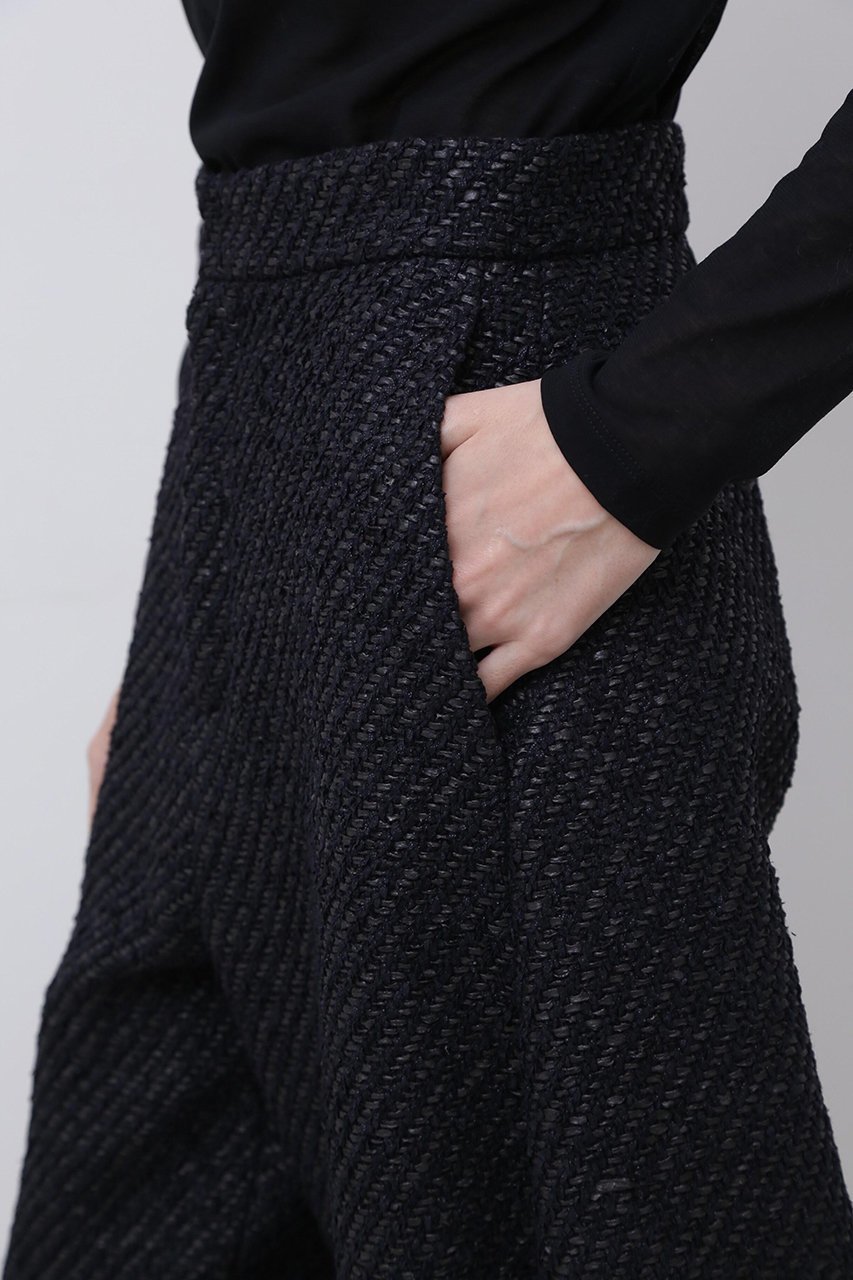 【アドーア/ADORE】のコーティングヤーンツィードパンツ 人気、トレンドファッション・服の通販 founy(ファニー) 　ファッション　Fashion　レディースファッション　Fashion for Women　パンツ　Pants & Trousers　おすすめ　Recommended / Our Picks　イタリア　Italy　コーティング　Coating, Coated Finish　スタンダード　Standard, Basic　セットアップ　Set-Up, Coordinated Outfit　ツイード／ツィード　Choker, Choker Necklace　パターン　Pattern, Design Print　リラックス　Relax, Relaxed Fit　無地　Plain, Solid Color　other-8|ID: prp329100004504607 ipo3291000000035398894