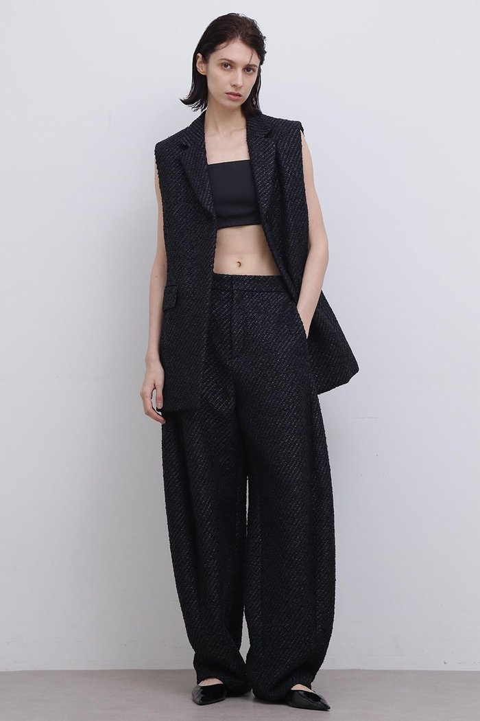 【アドーア/ADORE】のコーティングヤーンツィードパンツ インテリア・キッズ・メンズ・レディースファッション・服の通販 founy(ファニー) https://founy.com/ ファッション Fashion レディースファッション Fashion for Women パンツ Pants & Trousers おすすめ Recommended / Our Picks イタリア Italy コーティング Coating, Coated Finish スタンダード Standard, Basic セットアップ Set-Up, Coordinated Outfit ツイード／ツィード Choker, Choker Necklace パターン Pattern, Design Print リラックス Relax, Relaxed Fit 無地 Plain, Solid Color |ID: prp329100004504607 ipo3291000000036891740