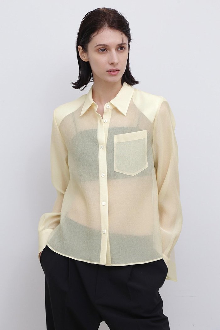 【アドーア/ADORE】のトリアセオーガンブラウス インテリア・キッズ・メンズ・レディースファッション・服の通販 founy(ファニー) https://founy.com/ ファッション Fashion レディースファッション Fashion for Women トップス・カットソー Cut & Sew Tops シャツ・ブラウス・オフィスカジュアル Elegant Blouses & Button-Ups コンパクト Compact, Small Size シアー Sheer, See-Through ショート Short, Short Length スタンダード Standard, Basic スリーブ Sleeve, Long Sleeve / Short Sleeve ボトム Bottoms, Lower Wear ロング Long, Long-Length |ID: prp329100004504611 ipo3291000000035398642