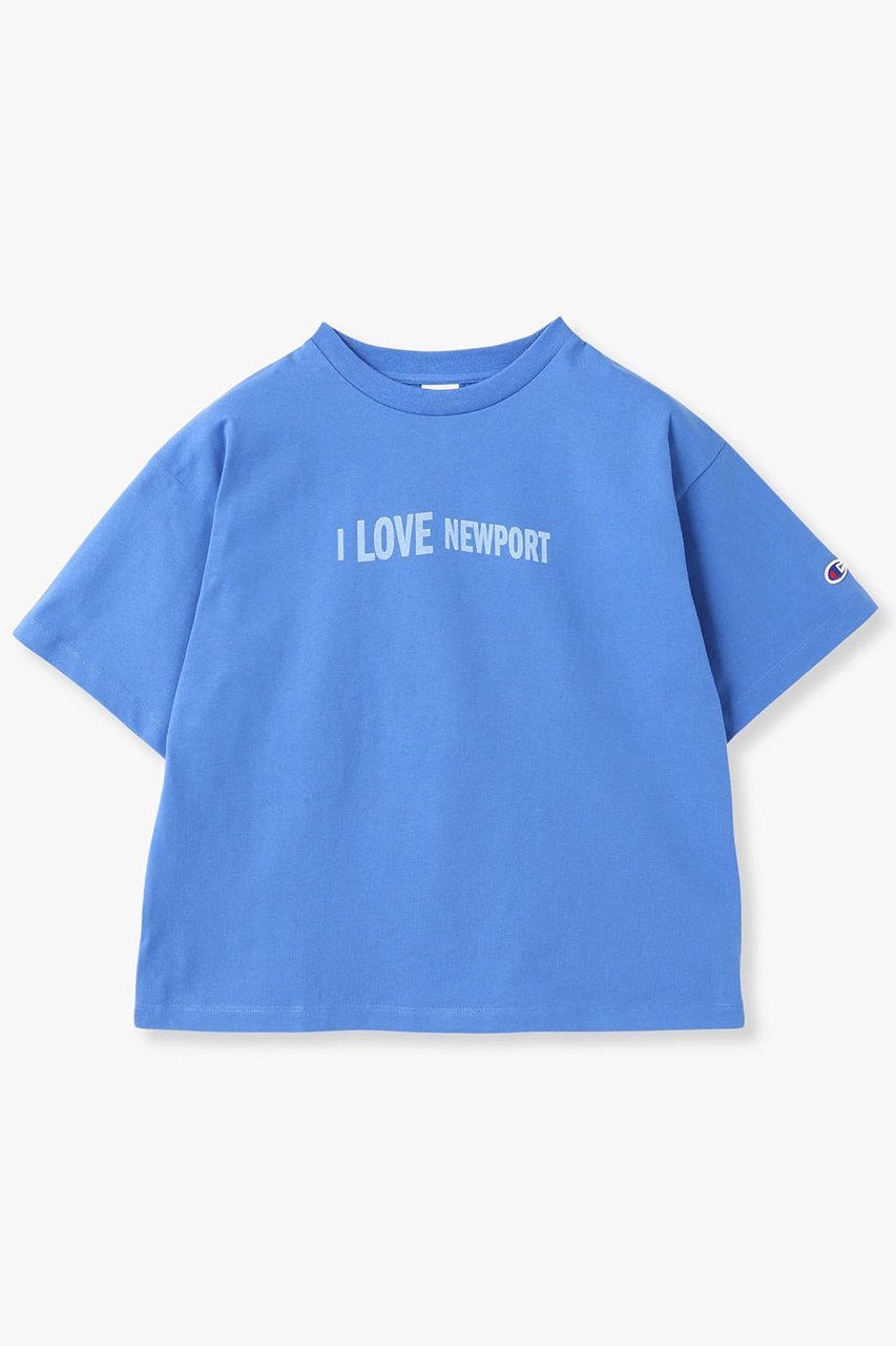 【アールエイチシー ロンハーマン/RHC Ron Herman】の【RHC別注】【Champion】ジャージーTシャツ インテリア・キッズ・メンズ・レディースファッション・服の通販 founy(ファニー) 　ファッション　Fashion　レディースファッション　WOMEN　トップス・カットソー　Tops/Tshirt　シャツ/ブラウス　Shirts/Blouses　ロング / Tシャツ　T-Shirts　カットソー　Cut and Sewn　ショート　Short　ジャージー　Jersey　スリーブ　Sleeve　ハーフ　Half　ビーチ　Beach　プリント　Print　ラバー　Rubber　ヴィンテージ　Vintage　別注　Special Order　ブルー|ID: prp329100004505998 ipo3291000000031803109