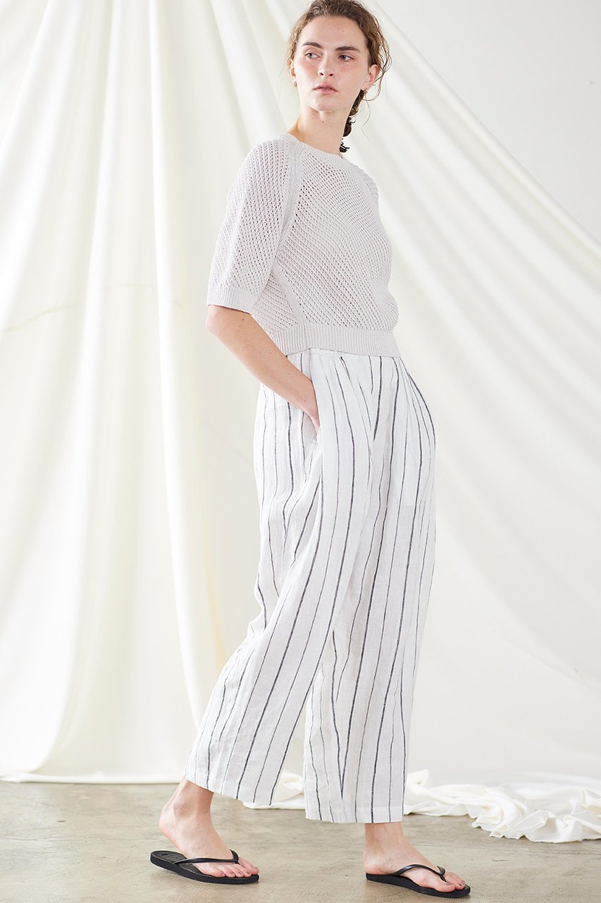 【マリリンムーン/MARILYN MOON】の【WALANCE】カディリネンタックパンツ 人気、トレンドファッション・服の通販 founy(ファニー) 　ファッション　Fashion　レディースファッション　Fashion for Women　パンツ　Pants & Trousers　ロング　Long, Long-Length　other-7|ID: prp329100004506004 ipo3291000000032966647