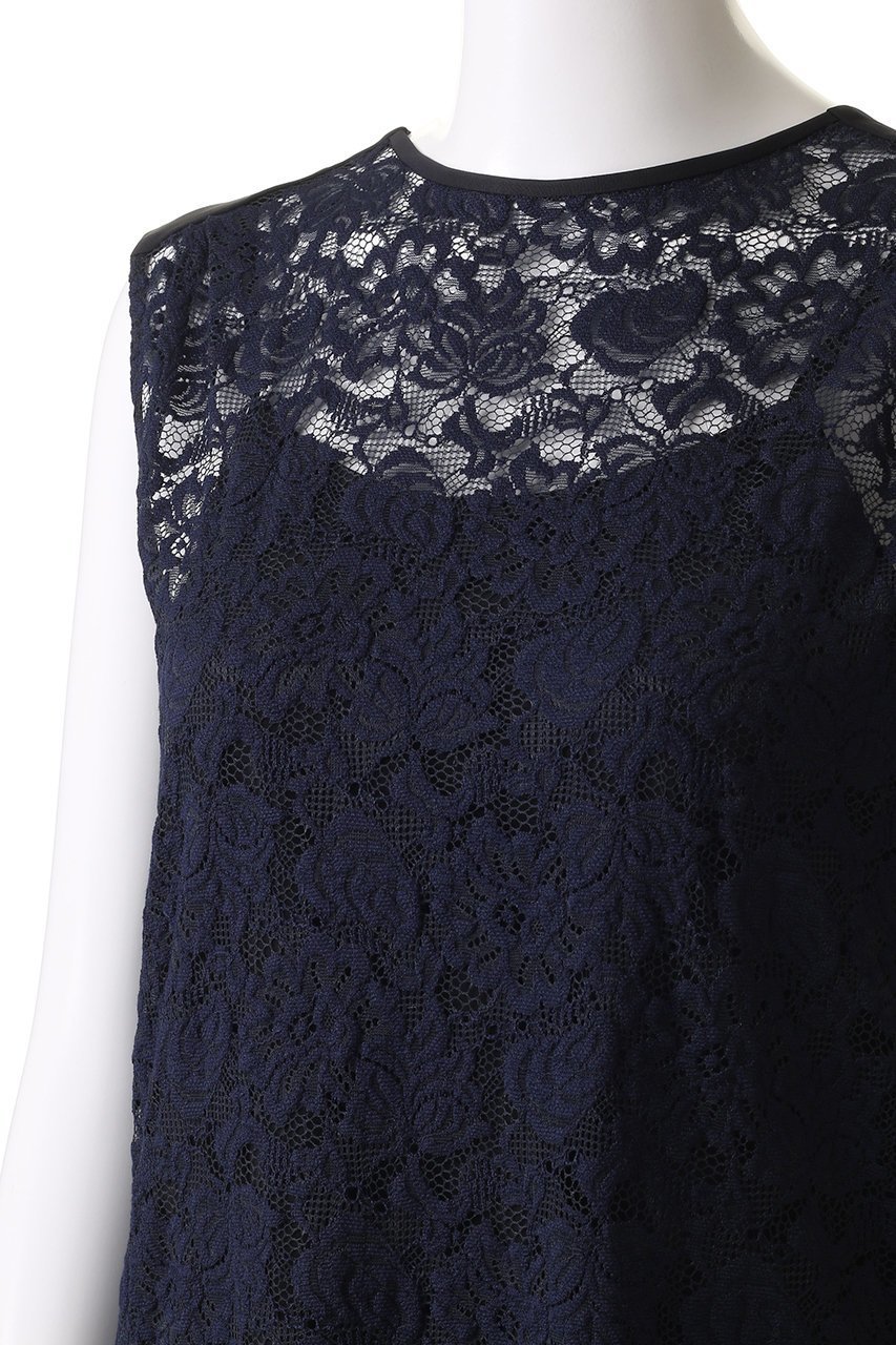 【ロキト/LOKITHO】のレース ノースリーブトップス 人気、トレンドファッション・服の通販 founy(ファニー) 　ファッション　Fashion　レディースファッション　Fashion for Women　トップス・カットソー　Cut & Sew Tops　キャミソール&ノースリーブ　Camisoles & Sleeveless Tops　シャツ・ブラウス・オフィスカジュアル　Elegant Blouses & Button-Ups　インナー　Innerwear　オケージョン　Occasion Wear　キャミソール　Camisole, Spaghetti Strap Top　ノースリーブ　Sleeveless, No-Sleeve　フェミニン　Feminine, Girly　リボン　Ribbon, Bow　レース　Lace, Lace Fabric　other-5|ID: prp329100004506005 ipo3291000000032907376