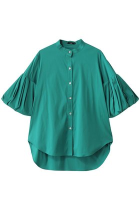 【エムフィル/M Fil】 コットンストレッチブロード ボリュームスリーブシャツ人気、トレンドファッション・服の通販 founy(ファニー) ファッション Fashion レディースファッション Fashion for Women トップス・カットソー Cut & Sew Tops シャツ・ブラウス・オフィスカジュアル Elegant Blouses & Button-Ups ボリューム袖・フリルスリーブブラウス Voluminous & Ruffle Sleeves / Puffy Sleeve Tops ショート Short, Short Length シンプル Simple, Minimal スリム Slim, Slim Fit スリーブ Sleeve, Long Sleeve / Short Sleeve フェミニン Feminine, Girly |ID:prp329100004506011