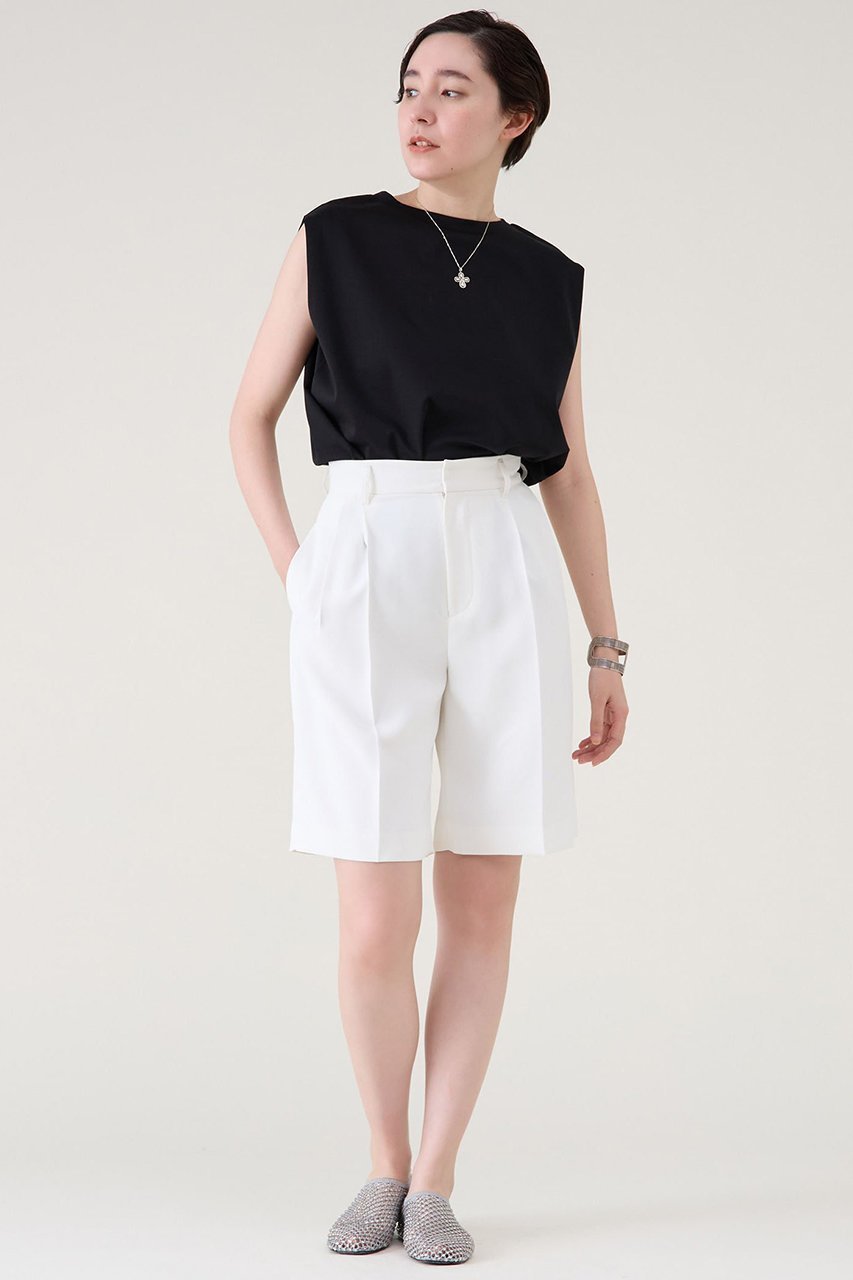 【マルティニーク/martinique】のツイルショートパンツ 人気、トレンドファッション・服の通販 founy(ファニー) 　ファッション　Fashion　レディースファッション　Fashion for Women　パンツ　Pants & Trousers　ショートパンツ・ハーフパンツ　High-Waisted & Relaxed Shorts　おすすめ　Recommended / Our Picks　クラシック　Classic, Timeless Style　ショート　Short, Short Length　ツイル　Twist, Twisted Detail　other-6|ID: prp329100004506028 ipo3291000000033706605