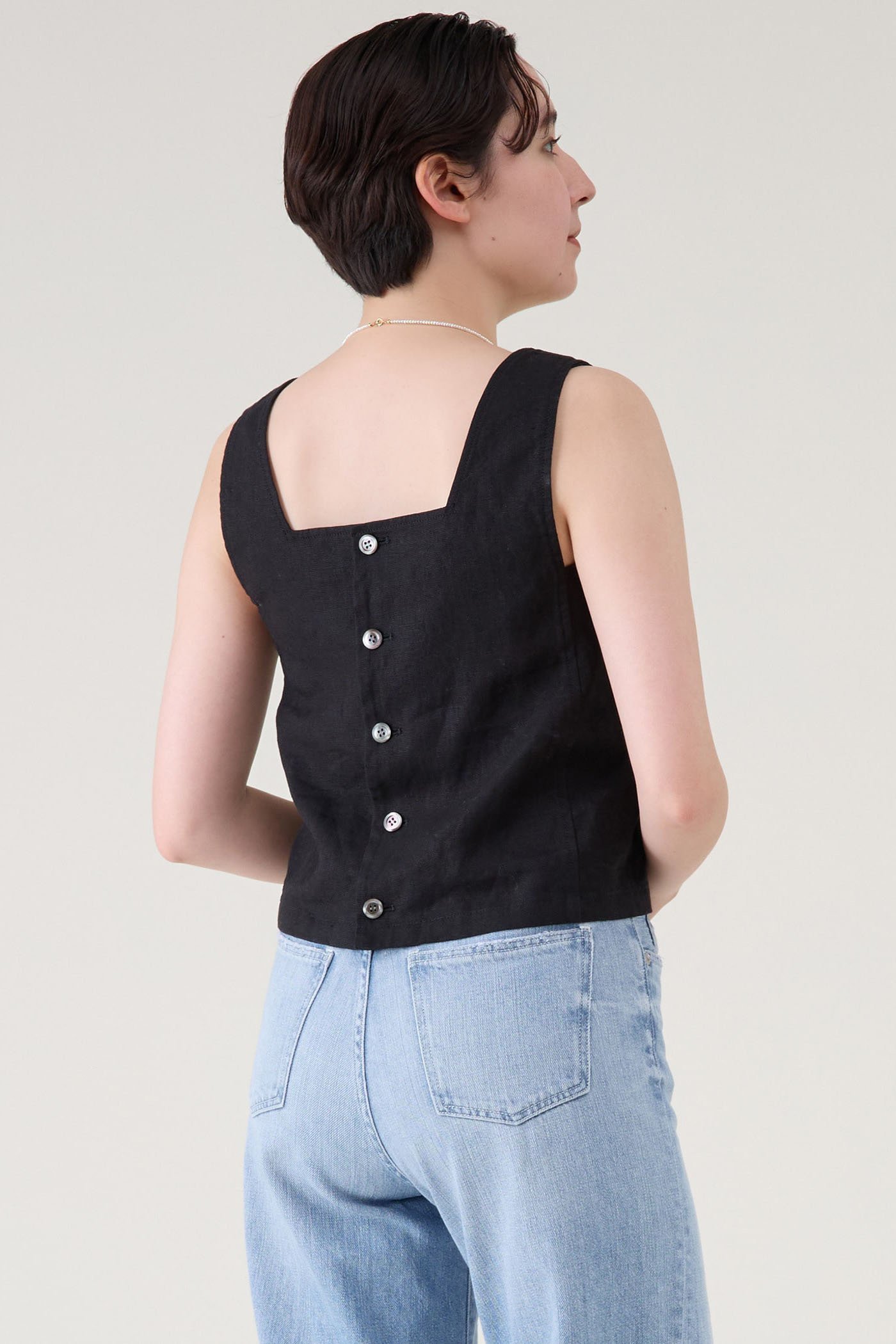 【マルティニーク/martinique】のウォッシュリネンノースリーブブラウス(セットアップ可) 人気、トレンドファッション・服の通販 founy(ファニー) 　ファッション　Fashion　レディースファッション　Fashion for Women　トップス・カットソー　Cut & Sew Tops　キャミソール&ノースリーブ　Camisoles & Sleeveless Tops　シャツ・ブラウス・オフィスカジュアル　Elegant Blouses & Button-Ups　おすすめ　Recommended / Our Picks　セットアップ　Set-Up, Coordinated Outfit　ノースリーブ　Sleeveless, No-Sleeve　リネン　Linen, Linen Fabric　ロング　Long, Long-Length　別注　Limited Edition, Custom Order　夏　Summer　定番　Standard, Basic Item　other-3|ID: prp329100004506031 ipo3291000000032811429