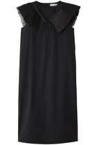 【マリリンムーン/MARILYN MOON】の4wayラッフルプリーツストレッチタフタドレス ブラック|ID:prp329100004506044