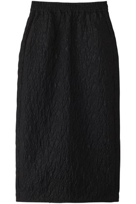 【マリリンムーン/MARILYN MOON】のフローティングジャガード Iラインスカート 人気、トレンドファッション・服の通販 founy(ファニー) ファッション Fashion レディースファッション Fashion for Women スカート Skirts おすすめ Recommended / Our Picks エレガント 上品 Elegant カットソー Cut and Sewn Top ギャザー Gathered, Ruffled シャーリング Shirring, Ruched ジャカード／ジャガード Jacquard, Woven Pattern モダン Modern, Contemporary リュクス Luxury, Elegant, High-End, Chic |ID:prp329100004506046