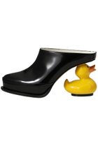 【メゾン ミハラヤスヒロ/Maison MIHARA YASUHIRO】のDUCK HEEL ショートブーツ 大人の最旬トレンドファッション＆コーディネート founy(ファウニー) ファッション Fashion レディースファッション Fashion for Women ショート Short, Short Length パーティ Party, Party Style モチーフ Motif, Design Theme リュクス Luxury, Elegant, High-End, Chic thumbnail ブラック|ID: prp329100004506054 ipo3291000000036757521