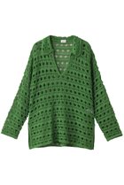 【マノフ/MANOF】のCROCHET KNIT TOPS/トップス GREEN|ID:prp329100004506056