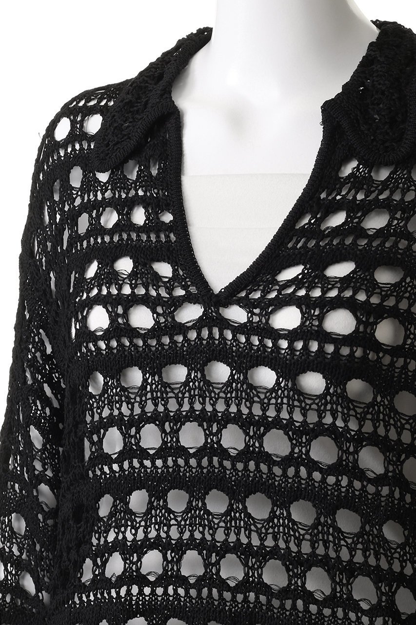 【マノフ/MANOF】のCROCHET KNIT TOPS/トップス 人気、トレンドファッション・服の通販 founy(ファニー) 　ファッション　Fashion　レディースファッション　Fashion for Women　トップス・カットソー　Cut & Sew Tops　ニット　Knit Tops & Sweaters　カジュアルプルオーバー・ニットトップス　Pullovers & Knit Tops / Casual Pullovers　キャミ　Camisole, Cami Top　夏　Summer　春　Spring　長袖　Long Sleeve, Full Sleeve　other-5|ID: prp329100004506056 ipo3291000000034957084