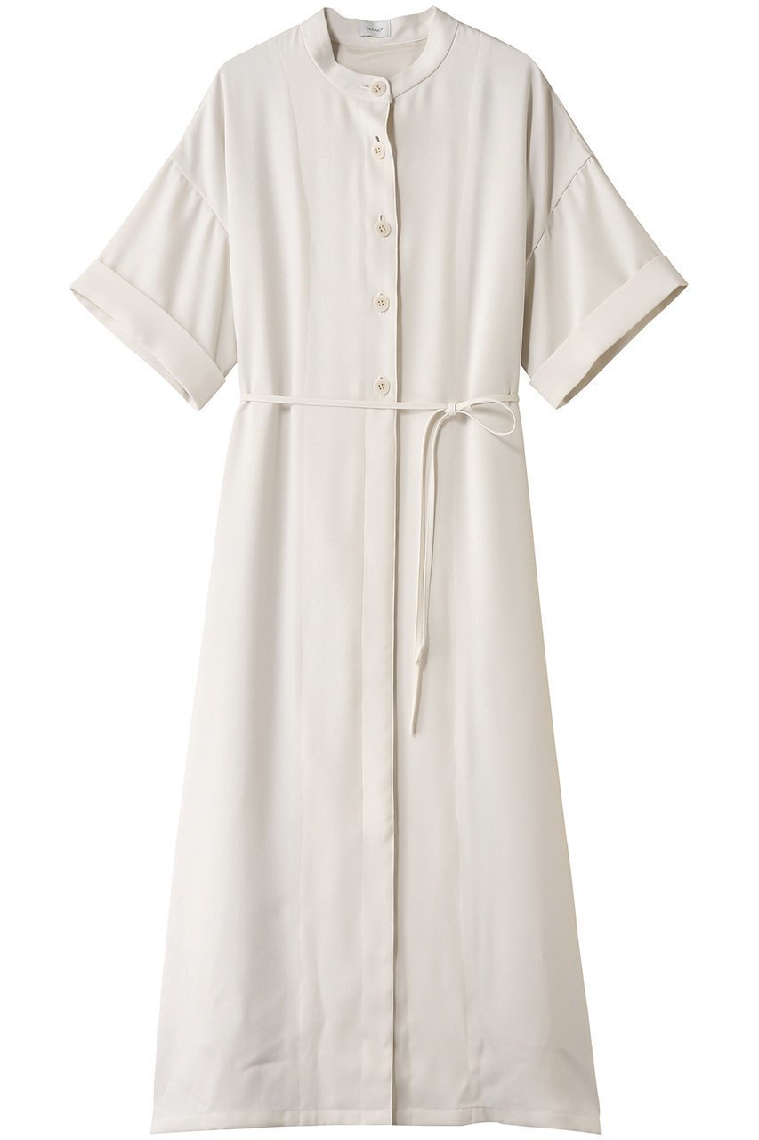 【マノフ/MANOF】のTURN BACK DRESS/ドレス・ワンピース 人気、トレンドファッション・服の通販 founy(ファニー) 　ファッション　Fashion　レディースファッション　Fashion for Women　ワンピース　Dresses　フォーマル・パーティードレス・結婚式用ドレス　Elegant & Casual Dresses　チュニック　Tunic Tops & Dresses　ストレート　Straight, Straight Cut　チュニック　Tunic, Long Top　ドレス　Dress, One-Piece　ドレープ　Drape, Draping Fabric　ロング　Long, Long-Length　ロールアップ　Roll-Up, Cuffed Hem　エレガント 上品　Elegant　 other-1|ID: prp329100004506058 ipo3291000000032860147
