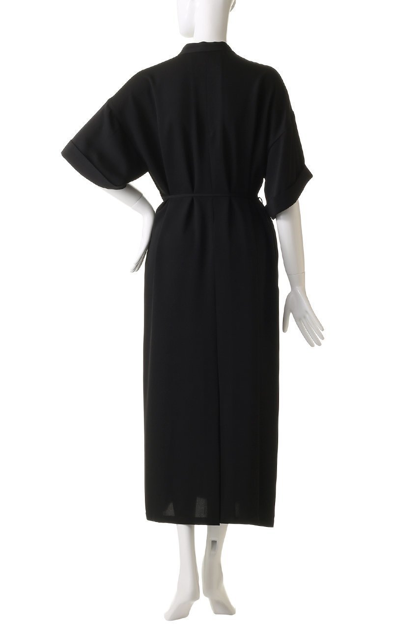 【マノフ/MANOF】のTURN BACK DRESS/ドレス・ワンピース 人気、トレンドファッション・服の通販 founy(ファニー) 　ファッション　Fashion　レディースファッション　Fashion for Women　ワンピース　Dresses　フォーマル・パーティードレス・結婚式用ドレス　Elegant & Casual Dresses　チュニック　Tunic Tops & Dresses　ストレート　Straight, Straight Cut　チュニック　Tunic, Long Top　ドレス　Dress, One-Piece　ドレープ　Drape, Draping Fabric　ロング　Long, Long-Length　ロールアップ　Roll-Up, Cuffed Hem　エレガント 上品　Elegant　other-4|ID: prp329100004506058 ipo3291000000032860175