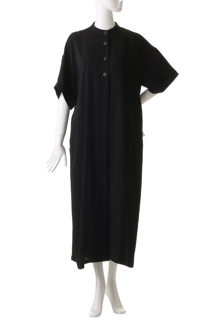 【マノフ/MANOF】のTURN BACK DRESS/ドレス・ワンピース 人気、トレンドファッション・服の通販 founy(ファニー) 　ファッション　Fashion　レディースファッション　Fashion for Women　ワンピース　Dresses　フォーマル・パーティードレス・結婚式用ドレス　Elegant & Casual Dresses　チュニック　Tunic Tops & Dresses　ストレート　Straight, Straight Cut　チュニック　Tunic, Long Top　ドレス　Dress, One-Piece　ドレープ　Drape, Draping Fabric　ロング　Long, Long-Length　ロールアップ　Roll-Up, Cuffed Hem　エレガント 上品　Elegant　other-6|ID: prp329100004506058 ipo3291000000032860185