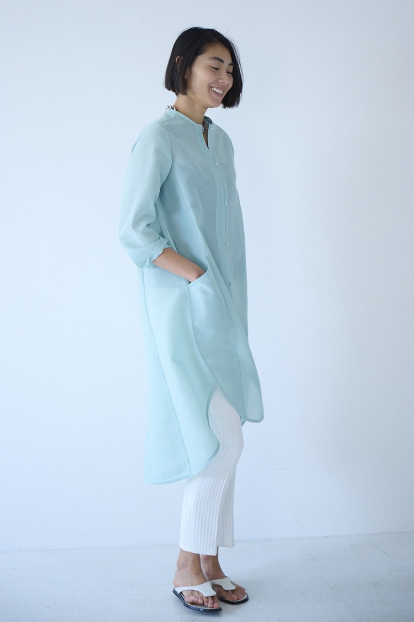 【エムフィル/M Fil】のオーガンジー シアーロングシャツ 人気、トレンドファッション・服の通販 founy(ファニー) 　ファッション　Fashion　レディースファッション　Fashion for Women　トップス・カットソー　Cut & Sew Tops　シャツ・ブラウス・オフィスカジュアル　Elegant Blouses & Button-Ups　オーガンジー　Organza Fabric　スタイリッシュ　Stylish, Fashionable　スリーブ　Sleeve, Long Sleeve / Short Sleeve　タンク　Tank Top, Sleeveless Top　ロング　Long, Long-Length　other-8|ID: prp329100004506061 ipo3291000000032908530
