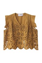 【スリー ドッツ/three dots】のトロピカル レーストップス オーカー|ID: prp329100004506075 ipo3291000000036393697