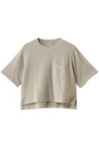 【スリー ドッツ/three dots】のダブルパイル Tシャツ ベージュ|ID: prp329100004506077 ipo3291000000032791212