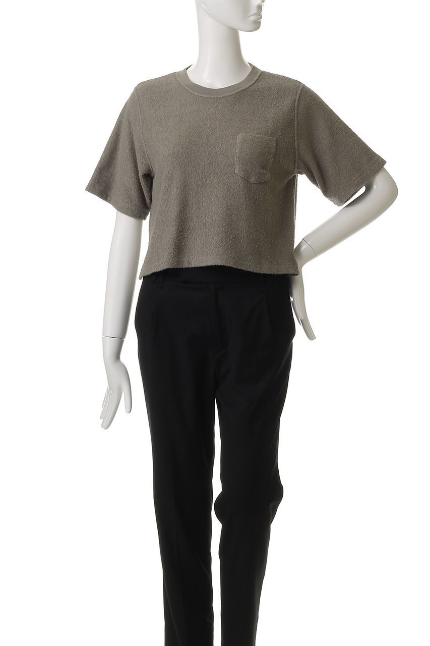 【スリー ドッツ/three dots】のダブルパイル Tシャツ 人気、トレンドファッション・服の通販 founy(ファニー) 　ファッション　Fashion　レディースファッション　Fashion for Women　トップス・カットソー　Cut & Sew Tops　シャツ・ブラウス・オフィスカジュアル　Elegant Blouses & Button-Ups　ロングTシャツ・Tシャツ　Longline T-Shirts & Tees　カットソー・ベーシックTシャツ　Cut-and-Sewn Tops / Stretch Tees & Basics　クロップド　Cropped, Short Length　コンパクト　Compact, Small Size　ショート　Short, Short Length　シンプル　Simple, Minimal　スリーブ　Sleeve, Long Sleeve / Short Sleeve　タオル　Towel, Bath Towel　ダブル　Double, Double-Breasted　ファブリック　Fabric, Textile　ワイド　Wide, Wide Fit　other-2|ID: prp329100004506077 ipo3291000000032791215