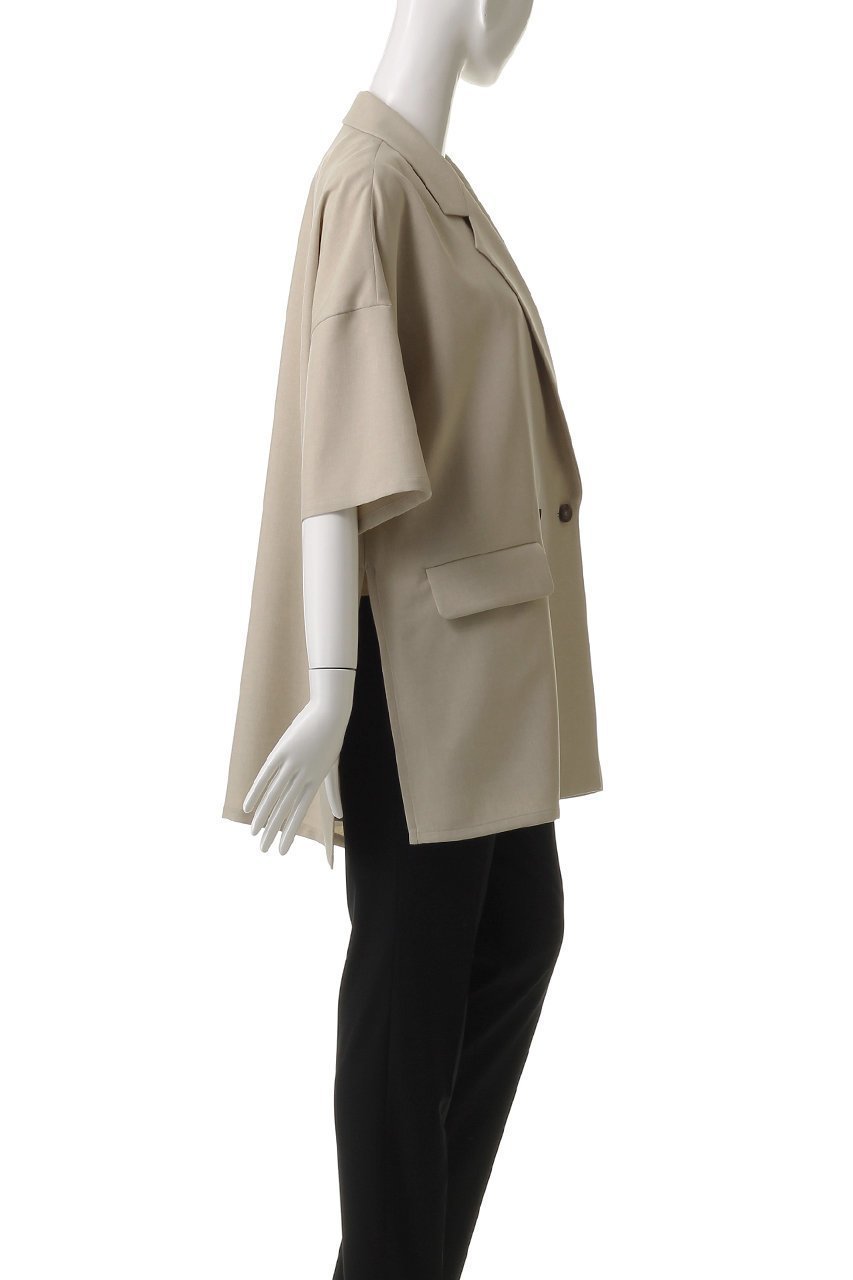【ミディウミソリッド/MIDIUMISOLID】のlight wide JK.M ジャケット 人気、トレンドファッション・服の通販 founy(ファニー) 　ファッション　Fashion　レディースファッション　Fashion for Women　アウター　Coat / Outerwear Collection　レディースジャケット・軽アウター　Jackets　ジャケット　Jacket, Outerwear　スリーブ　Sleeve, Long Sleeve / Short Sleeve　ダブル　Double, Double-Breasted　ハーフ　Half, Half-Length　ワイド　Wide, Wide Fit　夏　Summer　春　Spring　S/S・春夏　SS, Spring/Summer, Warm Season　other-3|ID: prp329100004506079 ipo3291000000032788550