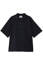 【ミディウミソリッド/MIDIUMISOLID / MEN】の【MEN】slub sheer polo-shirt ポロシャツ navy|ID: prp329100004506082 ipo3291000000032908122