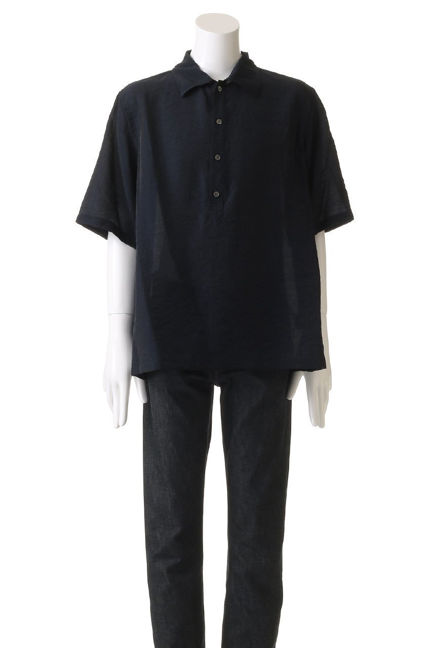 【ミディウミソリッド/MIDIUMISOLID / MEN】の【MEN】slub sheer polo-shirt ポロシャツ 人気、トレンドファッション・服の通販 founy(ファニー) 　ファッション　Fashion　メンズファッション　Fashion for Men　シアー　Sheer, See-Through　スタイリッシュ　Stylish, Fashionable　スリーブ　Sleeve, Long Sleeve / Short Sleeve　ハーフ　Half, Half-Length　ポロシャツ　Polo Shirt, Collared Tee　夏　Summer　春　Spring　S/S・春夏　SS, Spring/Summer, Warm Season　other-2|ID: prp329100004506082 ipo3291000000032908127