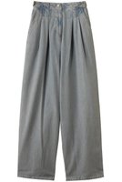 【マーレット/MERLETTE】のTRIBECA プリーツハイウエスト バレルデニム 人気、トレンドファッション・服の通販 founy(ファニー) ファッション Fashion レディースファッション Ladies' Fashion Online パンツ Pants デニムパンツ Denim Pants カットソー Cut And Sew デニム Denim トレンド Trend プリーツ Pleats 再入荷 Restock/Back In Stock/Re Arrival |ID:prp329100004506084