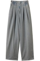 【マーレット/MERLETTE】のTRIBECA プリーツハイウエスト バレルデニム ライトブルー|ID: prp329100004506084 ipo3291000000032648154