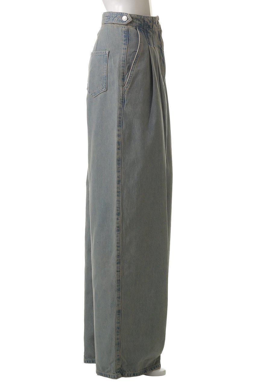 【マーレット/MERLETTE】のTRIBECA プリーツハイウエスト バレルデニム 人気、トレンドファッション・服の通販 founy(ファニー) 　ファッション　Fashion　レディースファッション　Fashion for Women　パンツ　Pants & Trousers　デニムパンツ・ジーンズ・美脚デニム　Denim Jeans & Pants　カットソー　Cut and Sewn Top　デニム　Denim, Jeans Material　トレンド　Trend, Trending Now　プリーツ　Pleats, Pleated　other-3|ID: prp329100004506084 ipo3291000000032648156