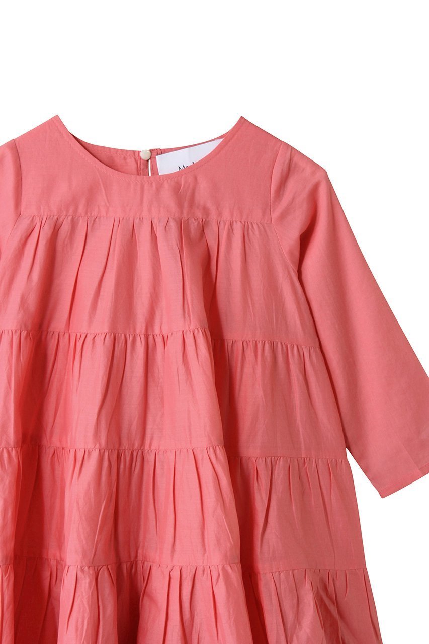 【マーレット/Merlette / KIDS】の【KIDS】SOLIMAN ENFANT ピンクティアードドレス 人気、トレンドファッション・服の通販 founy(ファニー) ファッション Fashion キッズファッション Fashion for Kids ワンピース Dresses 人気 Popular, Best Seller other-3|ID: prp329100004506086 ipo3291000000036236411