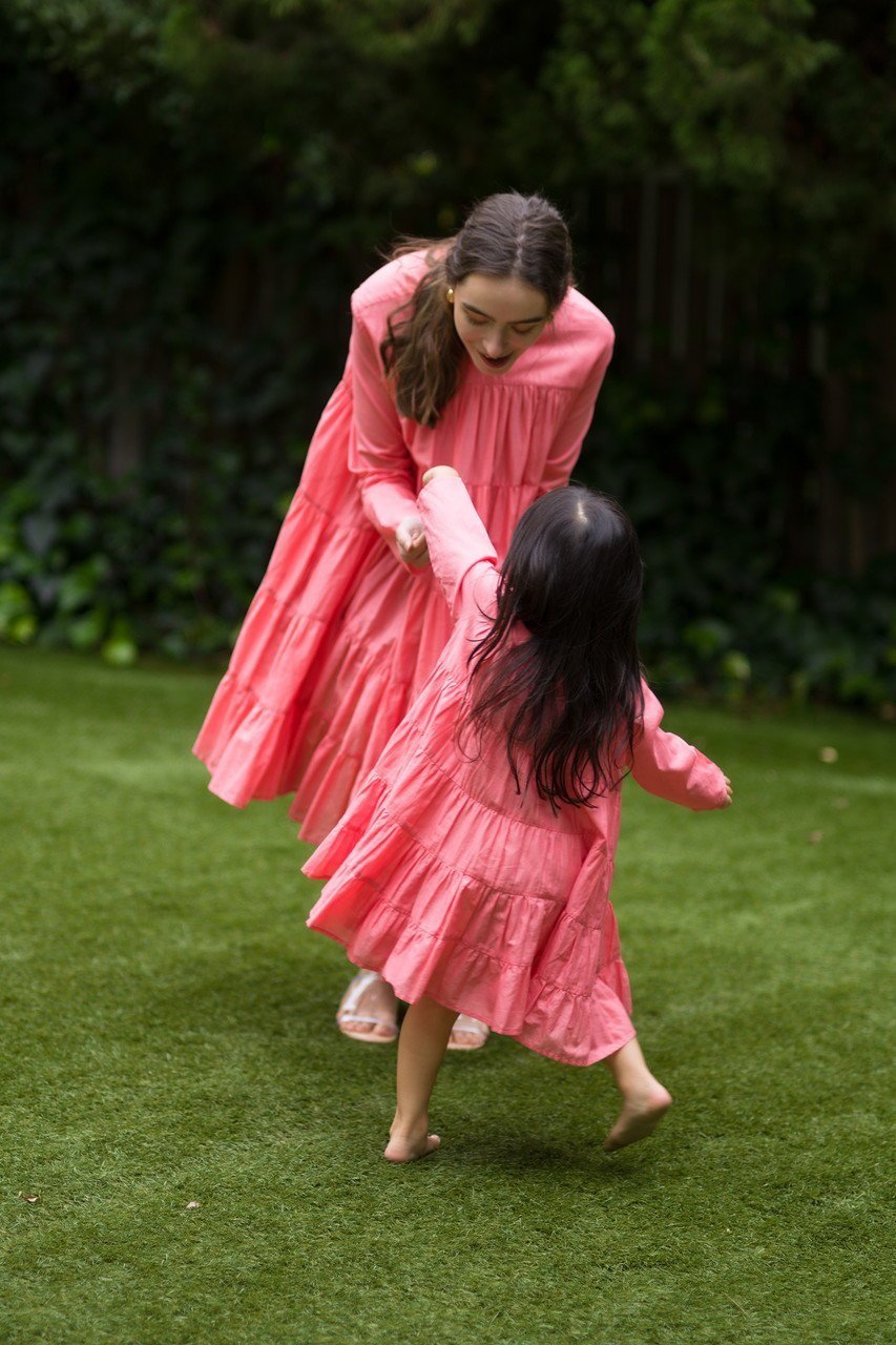 【マーレット/Merlette / KIDS】の【KIDS】SOLIMAN ENFANT ピンクティアードドレス 人気、トレンドファッション・服の通販 founy(ファニー) ファッション Fashion キッズファッション Fashion for Kids ワンピース Dresses 人気 Popular, Best Seller other-5|ID: prp329100004506086 ipo3291000000036236413