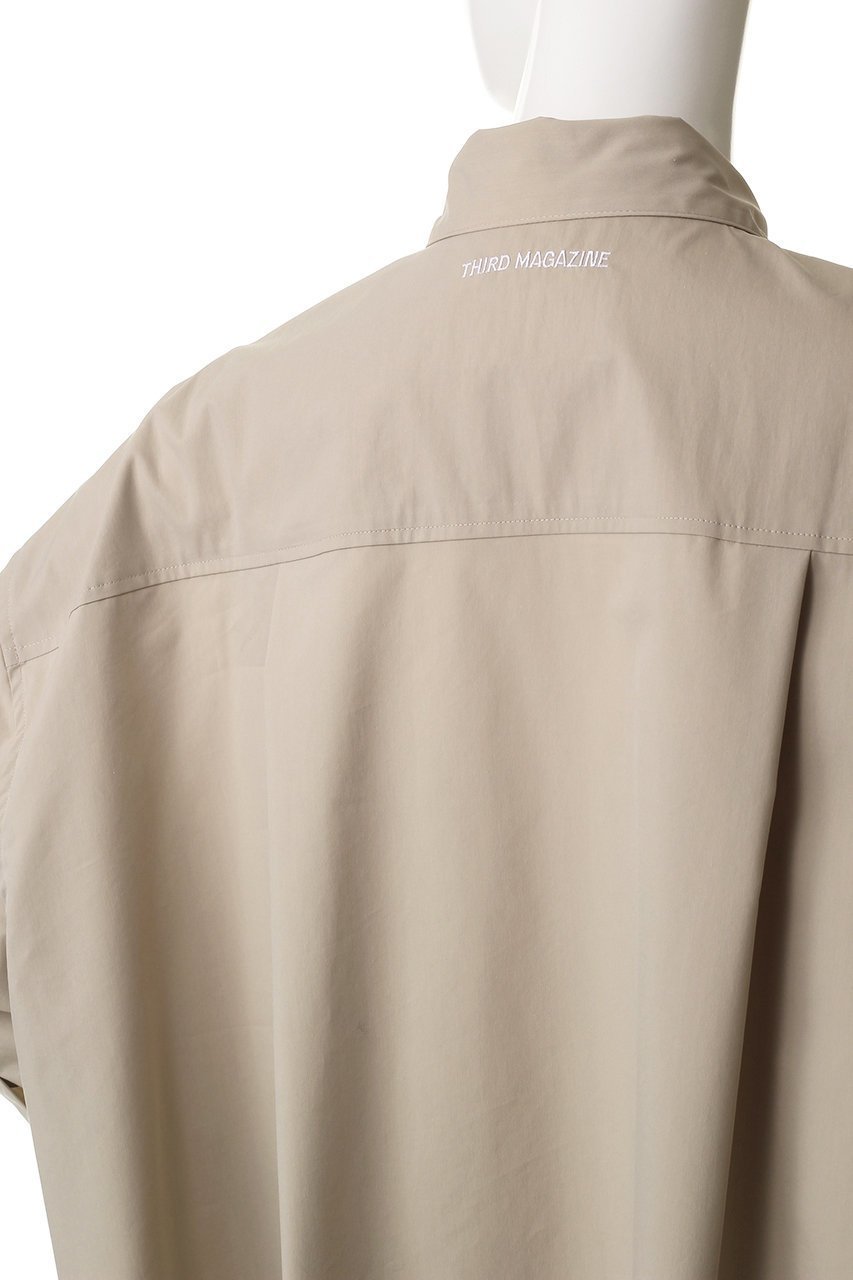 【サードマガジン/THIRD MAGAZINE】の撥水オーバーサイズシャツ 人気、トレンドファッション・服の通販 founy(ファニー) 　ファッション　Fashion　レディースファッション　Fashion for Women　トップス・カットソー　Cut & Sew Tops　シャツ・ブラウス・オフィスカジュアル　Elegant Blouses & Button-Ups　アウトドア　Outdoor Clothing　シンプル　Simple, Minimal　スリーブ　Sleeve, Long Sleeve / Short Sleeve　ロング　Long, Long-Length　other-6|ID: prp329100004506096 ipo3291000000035757332