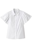 【アルアバイル/allureville】の【Loulou Willoughby】バルーンスリーブシャツブラウス 人気、トレンドファッション・服の通販 founy(ファニー) ファッション Fashion レディースファッション Fashion for Women トップス・カットソー Cut & Sew Tops シャツ・ブラウス・オフィスカジュアル Elegant Blouses & Button-Ups エレガント 上品 Elegant ショート Short, Short Length スリーブ Sleeve, Long Sleeve / Short Sleeve デニム Denim, Jeans Material バルーン Balloon, Balloon Silhouette フェミニン Feminine, Girly フレア Flare, Flared |ID:prp329100004506101