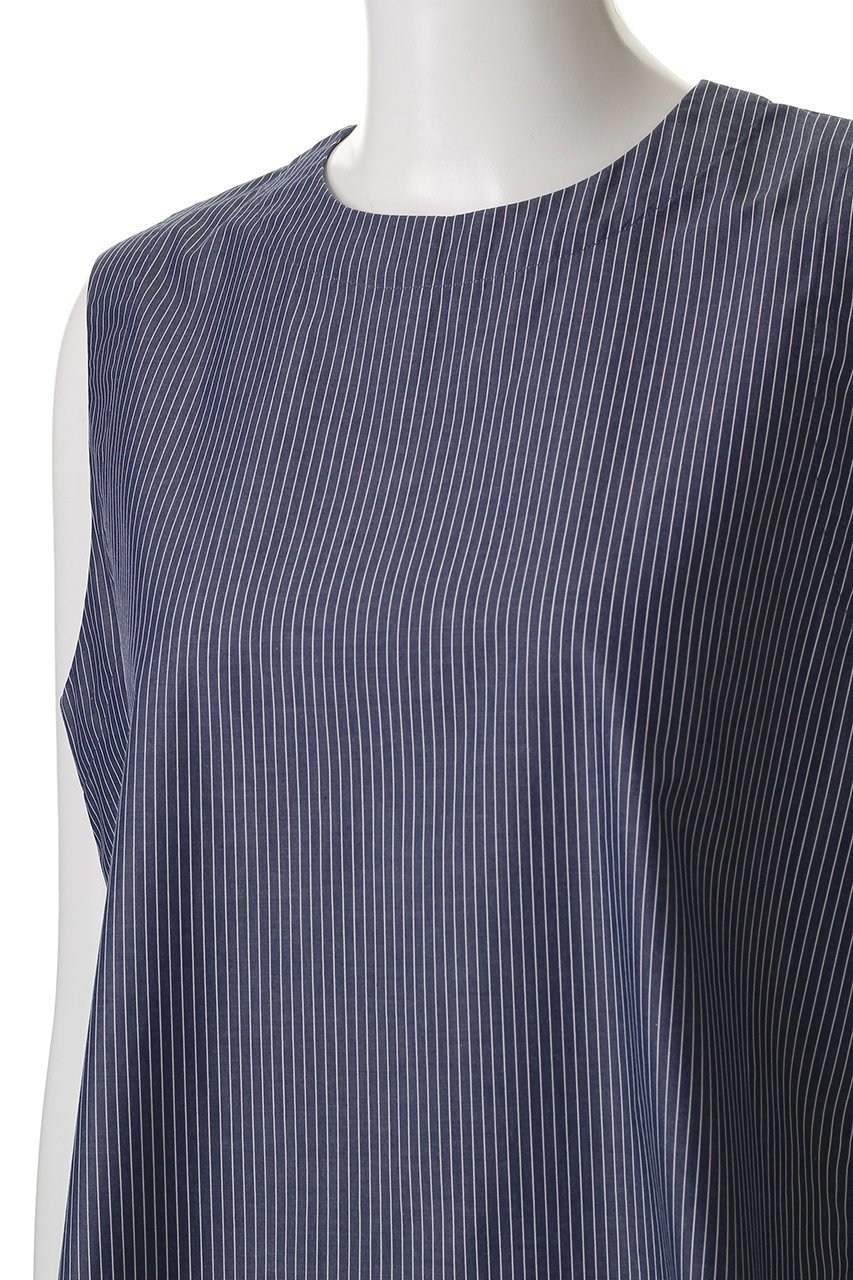 【エリオポール/heliopole】のサイドスリットスリーブレスブラウス 人気、トレンドファッション・服の通販 founy(ファニー) 　ファッション　Fashion　レディースファッション　Fashion for Women　トップス・カットソー　Cut & Sew Tops　キャミソール&ノースリーブ　Camisoles & Sleeveless Tops　シャツ・ブラウス・オフィスカジュアル　Elegant Blouses & Button-Ups　シンプル　Simple, Minimal　スリット　Slit, Slit Detail　ノースリーブ　Sleeveless, No-Sleeve　フェミニン　Feminine, Girly　ヘムライン　Hemline, Bottom Cut　マニッシュ　Mannish, Boyish　other-5|ID: prp329100004506102 ipo3291000000036029280