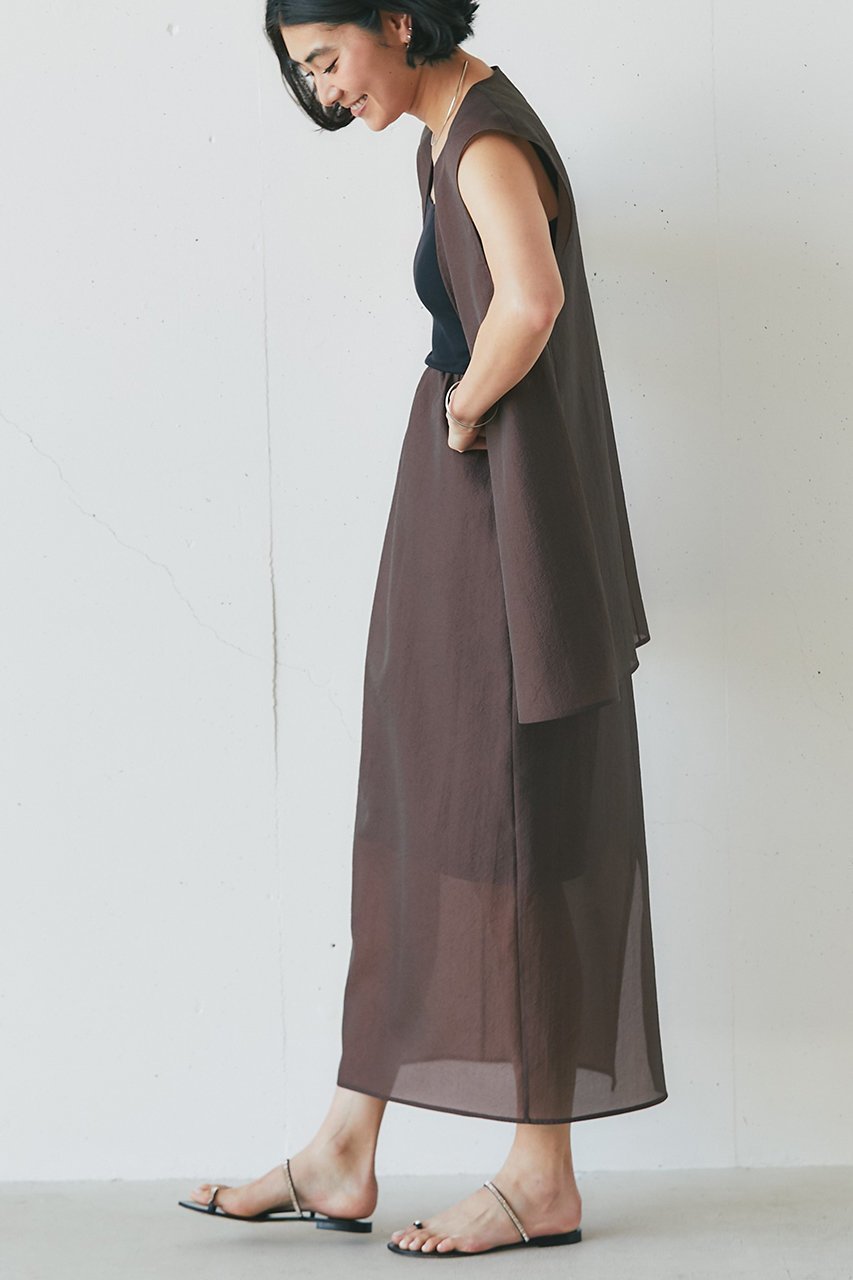 【ジェイドット/j.】のオクタスカート 人気、トレンドファッション・服の通販 founy(ファニー) 　ファッション　Fashion　レディースファッション　WOMEN　スカート　Skirt　ロングスカート　Long Skirt　シアー　Sheer　シンプル　Simple　セットアップ　Set Up　タンク　Tank　ロング　Long　夏　Summer　春　Spring　S/S・春夏　Ss・Spring/Summer　other-6|ID: prp329100004506106 ipo3291000000031836677
