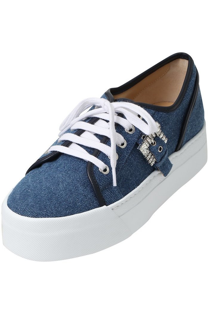 【セルジオ ロッシ/SERGIO ROSSI】のsrTWENTY BUCKLE スニーカー インテリア・キッズ・メンズ・レディースファッション・服の通販 founy(ファニー) https://founy.com/ ファッション Fashion レディースファッション Fashion for Women クリスタル Crystal, Swarovski スニーカー Sneakers, Trainers デニム Denim, Jeans Material パイピング Piping, Trim Design リュクス Luxury, Elegant, High-End, Chic |ID: prp329100004506108 ipo3291000000036180159