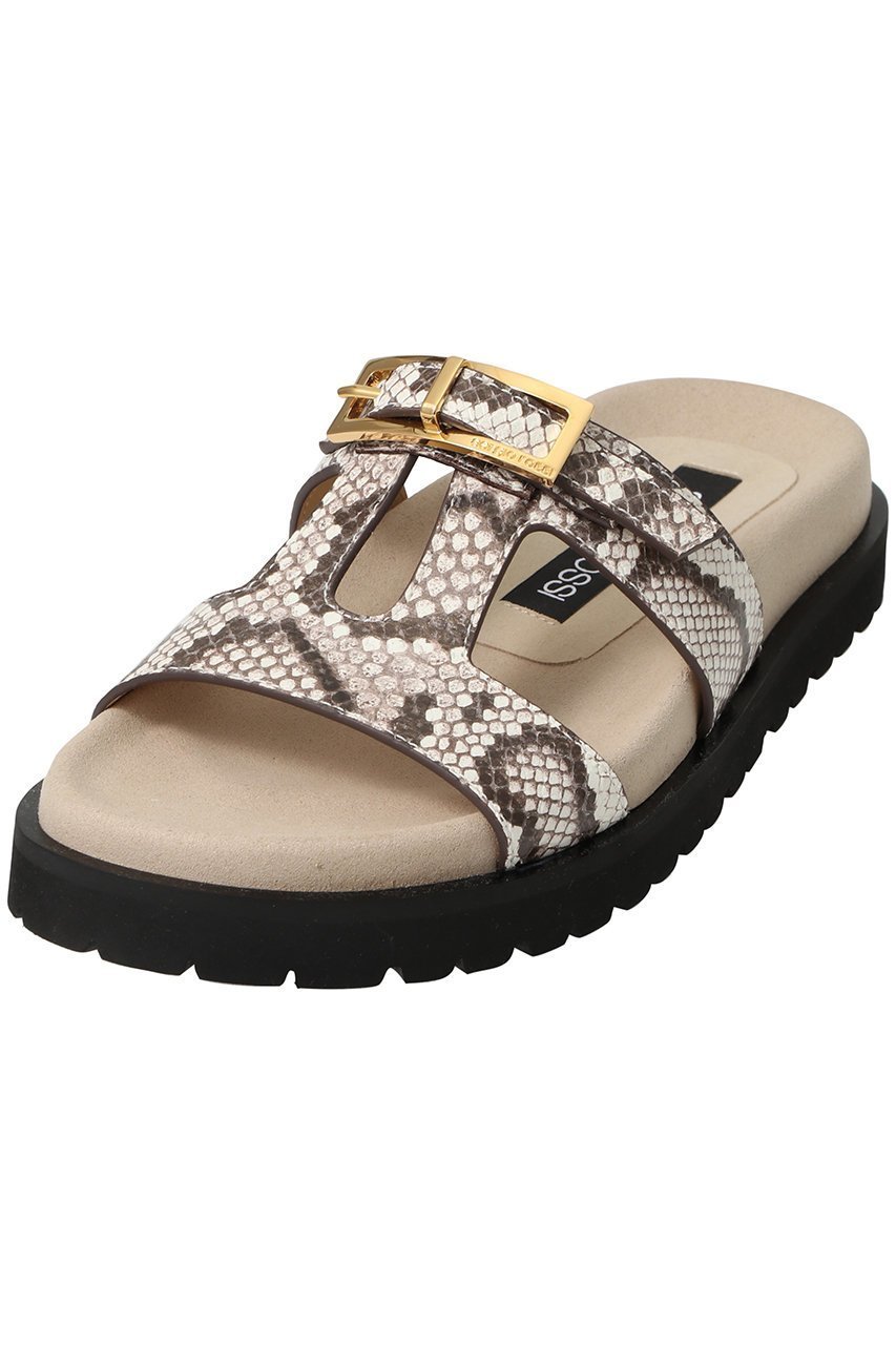 【セルジオ ロッシ/SERGIO ROSSI】のsrNORA フラットサンダル インテリア・キッズ・メンズ・レディースファッション・服の通販 founy(ファニー) 　ファッション　Fashion　レディースファッション　Fashion for Women　おすすめ　Recommended / Our Picks　サンダル　Sandals, Summer Shoes　ソックス　Socks, Hosiery　フラット　Flat, Flat Shoes　夏　Summer　パイソンプリント|ID: prp329100004506111 ipo3291000000036495247