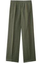 【ベイジ,/BEIGE,】のBERNARD(ベルナール)/リネンストレートフルレングスパンツ Olive|ID: prp329100004506113 ipo3291000000035068515