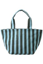 【エスゼット ブロックプリント/SZ Blockprints】のTHICK STRIPE トートバッグ ダークグリーン|ID:prp329100004506117