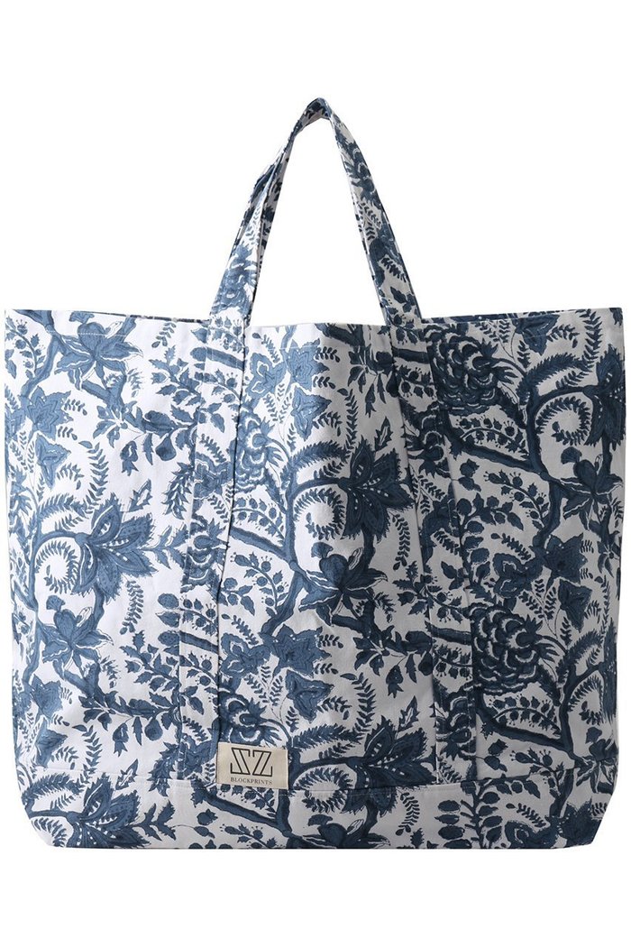 【エスゼット ブロックプリント/SZ Blockprints】のBIG PHOOL コットンオーバーサイズトートバッグ インテリア・キッズ・メンズ・レディースファッション・服の通販 founy(ファニー) https://founy.com/ ファッション Fashion レディースファッション WOMEN バッグ Bag ビッグ Big ビーチ Beach プリント Print ポケット Pocket リゾート Resort 夏 Summer 旅行 Travel |ID: prp329100004506118 ipo3291000000031803999