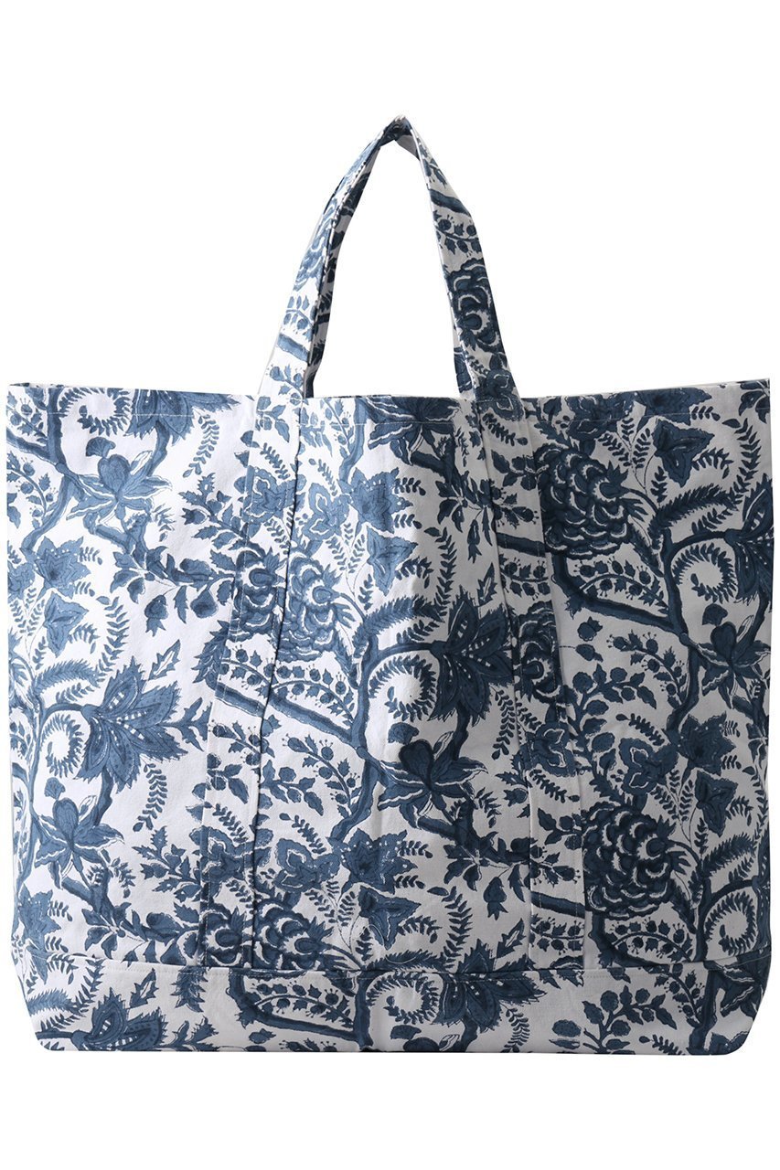 【エスゼット ブロックプリント/SZ Blockprints】のBIG PHOOL コットンオーバーサイズトートバッグ 人気、トレンドファッション・服の通販 founy(ファニー) 　ファッション　Fashion　レディースファッション　Fashion for Women　バッグ　Bags　ビッグ　Big, Oversized　ビーチ　Beach, Seaside　プリント　Print, Printed Pattern　ポケット　Pocket, Pocket Detail　リゾート　Resort, Vacation Style　夏　Summer　旅行　Travel　other-4|ID: prp329100004506118 ipo3291000000032778657