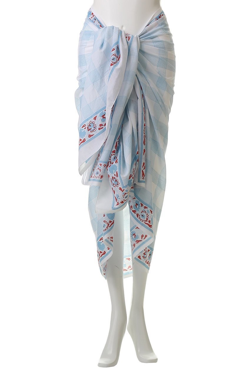 【エスゼット ブロックプリント/SZ Blockprints】のSARONG WEAVE コットン巻きスカート 人気、トレンドファッション・服の通販 founy(ファニー) 　ファッション　Fashion　レディースファッション　Fashion for Women　スカート　Skirts　ビーチ　Beach, Seaside　ブロック　Block, Solid Block Pattern　プリント　Print, Printed Pattern　リゾート　Resort, Vacation Style　other-2|ID: prp329100004506119 ipo3291000000032844224