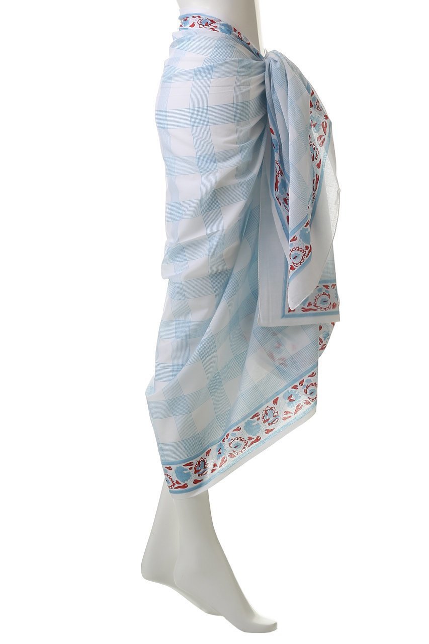 【エスゼット ブロックプリント/SZ Blockprints】のSARONG WEAVE コットン巻きスカート 人気、トレンドファッション・服の通販 founy(ファニー) 　ファッション　Fashion　レディースファッション　Fashion for Women　スカート　Skirts　ビーチ　Beach, Seaside　ブロック　Block, Solid Block Pattern　プリント　Print, Printed Pattern　リゾート　Resort, Vacation Style　other-3|ID: prp329100004506119 ipo3291000000032844228