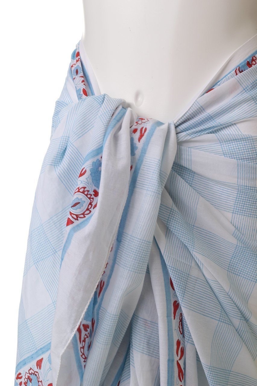 【エスゼット ブロックプリント/SZ Blockprints】のSARONG WEAVE コットン巻きスカート 人気、トレンドファッション・服の通販 founy(ファニー) 　ファッション　Fashion　レディースファッション　Fashion for Women　スカート　Skirts　ビーチ　Beach, Seaside　ブロック　Block, Solid Block Pattern　プリント　Print, Printed Pattern　リゾート　Resort, Vacation Style　other-5|ID: prp329100004506119 ipo3291000000032844238